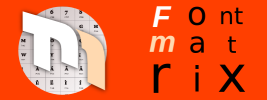 The logo of fontmatrix.be